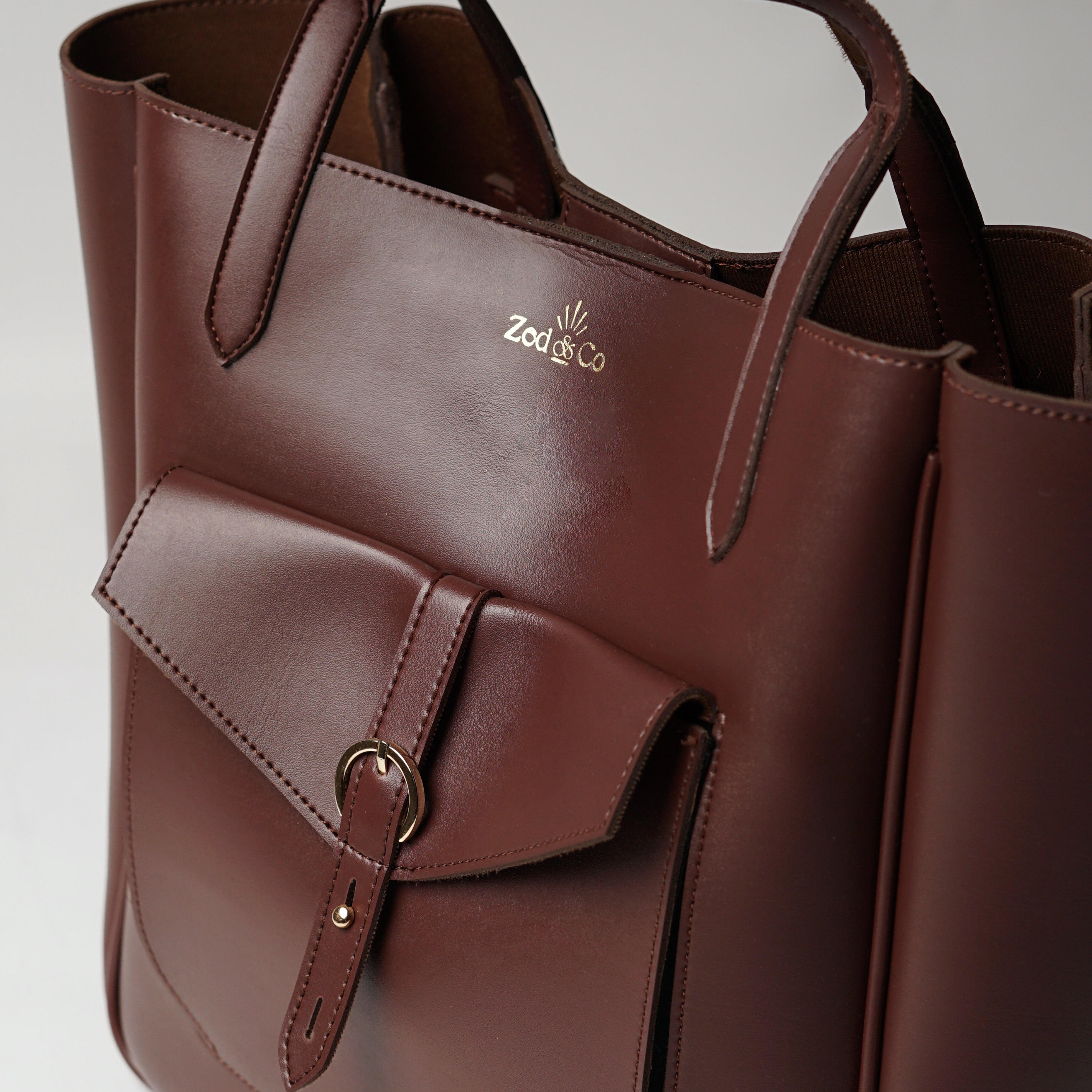 ★YEOMIM★ belted shopper bag choco brown MUSINSA | YEOMIM belted shopper bag (choco brown)