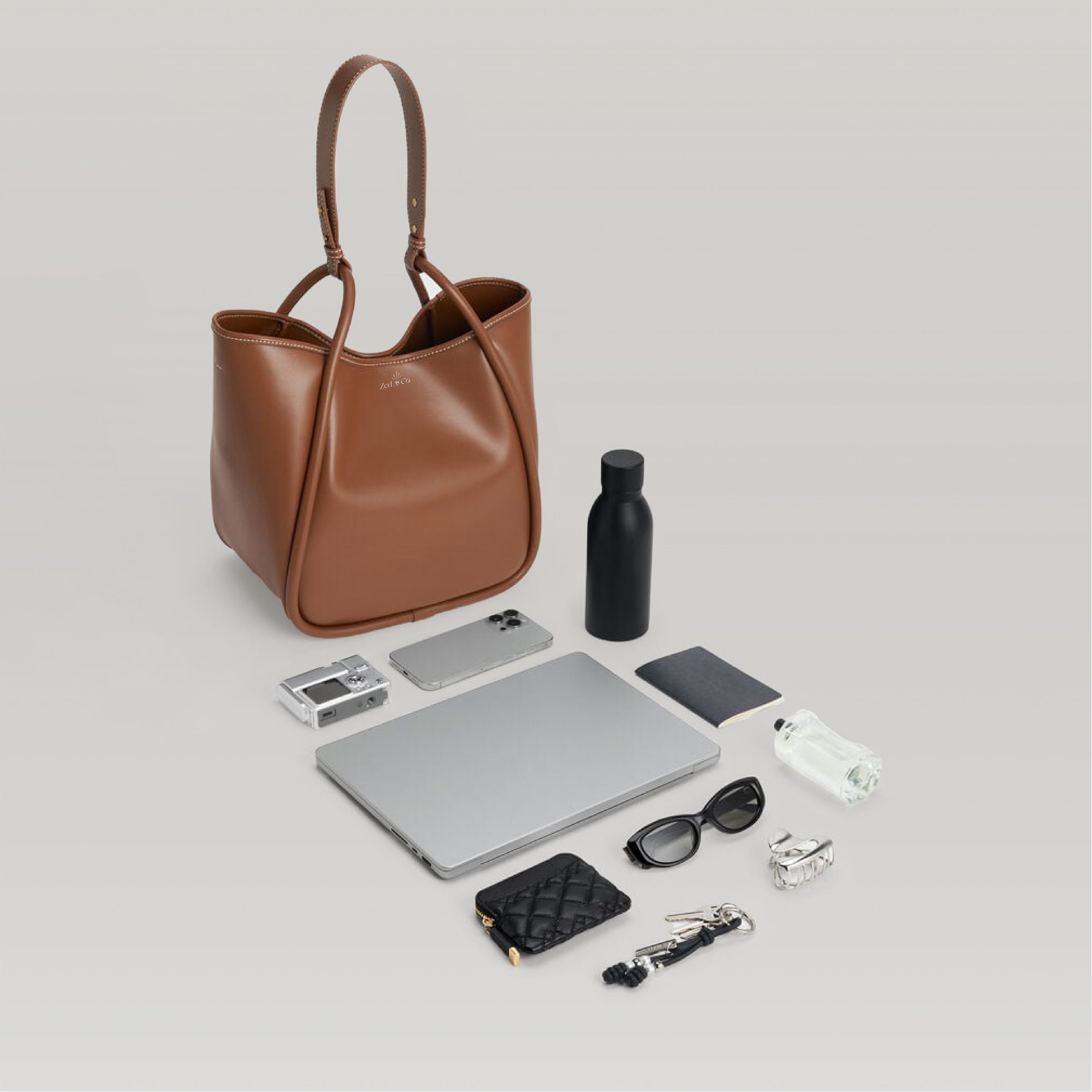 Slouchy Tote - Tan